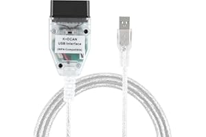 LZLRUN K+CAN K+DCAN Car Diagnostic Tool Cable OBD USB Interface with Switch for BMW with FT232RL NCS Coding Winkfp Tool32 Programing