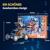 OMWay 12-in-1 Solar Robot Toys STEM Kit for Kids 8-14 Grey view 7