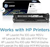 HP CE410A Toner Cartridge 305A Black Original LaserJet Printer Cartridge view 2