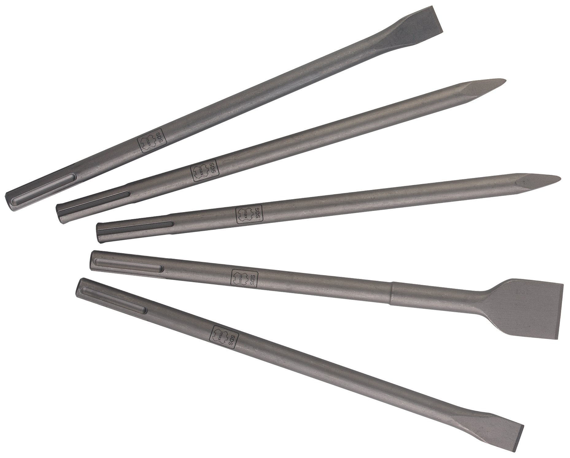 Juego de cinceles SDS-max, "Professional", 5 piezas (630488000)