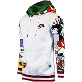 SCREENSHOT Mens Urban Hip Hop Premium Fleece Hoodie - Modern Pullover NYC Street Fashion Urbanwear Hooded Sweatshirt