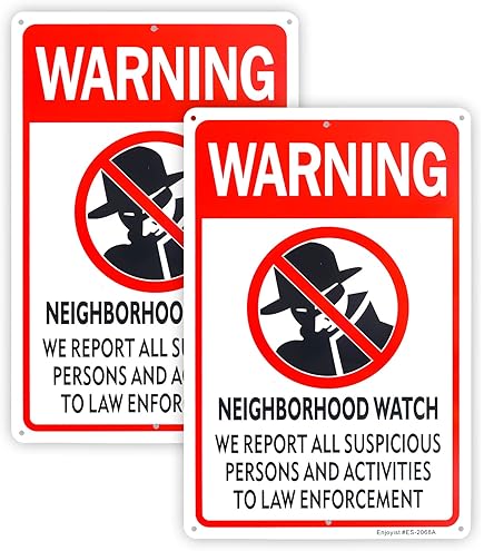Amazon.com: Neighborhood Watch We Immediately Report All