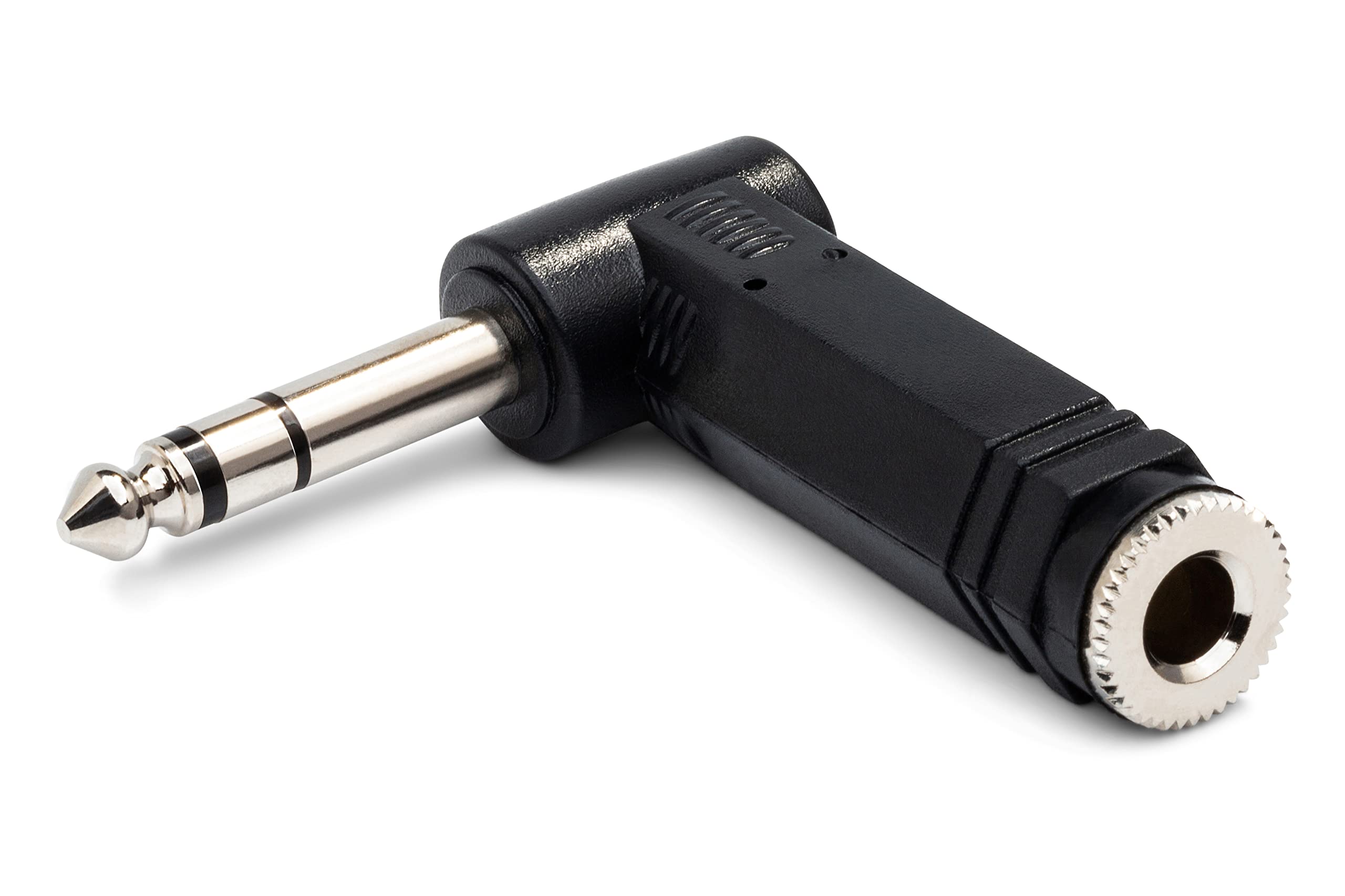 HosaTech GPP-273 1/4 inch TRS to Same Right Angle Adapter