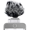 Microphone Furry Windscreen Windjammer for MV88 - Customized Pop Filter Deadcat Windshield Wind Jammer Compatible with Shure MV88 iOS Digital Stereo Condenser Mic by YOUSHARES