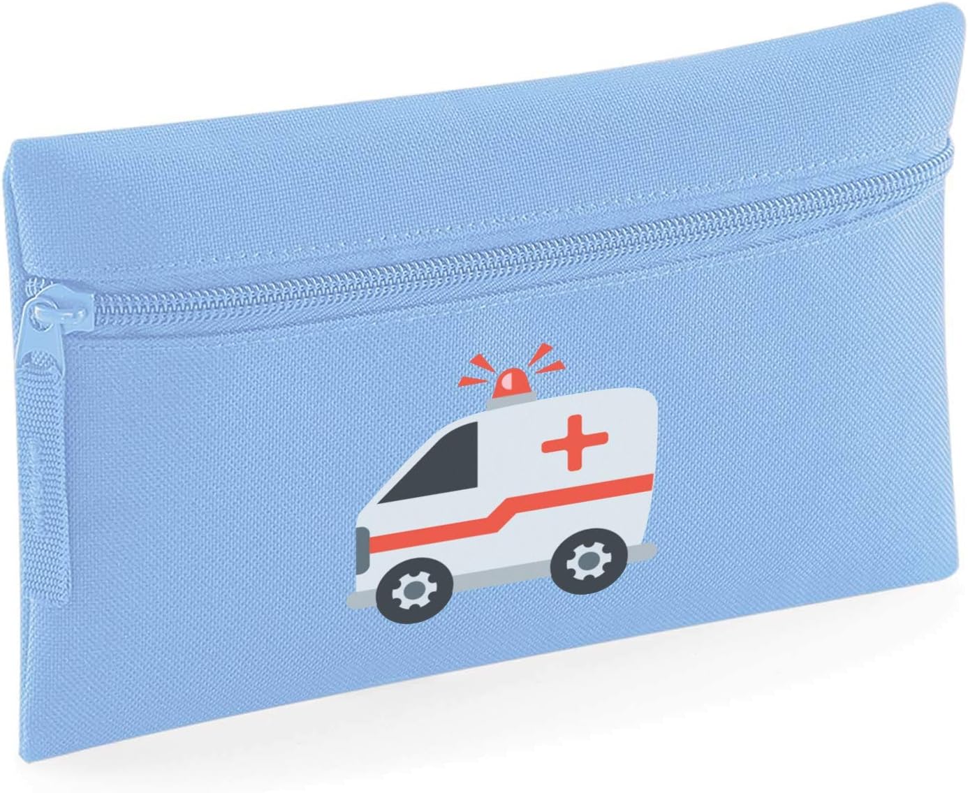 Apparel Printing Emoji Ambulance Small Flat Pencil Case