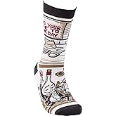 Primitives by Kathy Womens Socks, Wine to Work Day