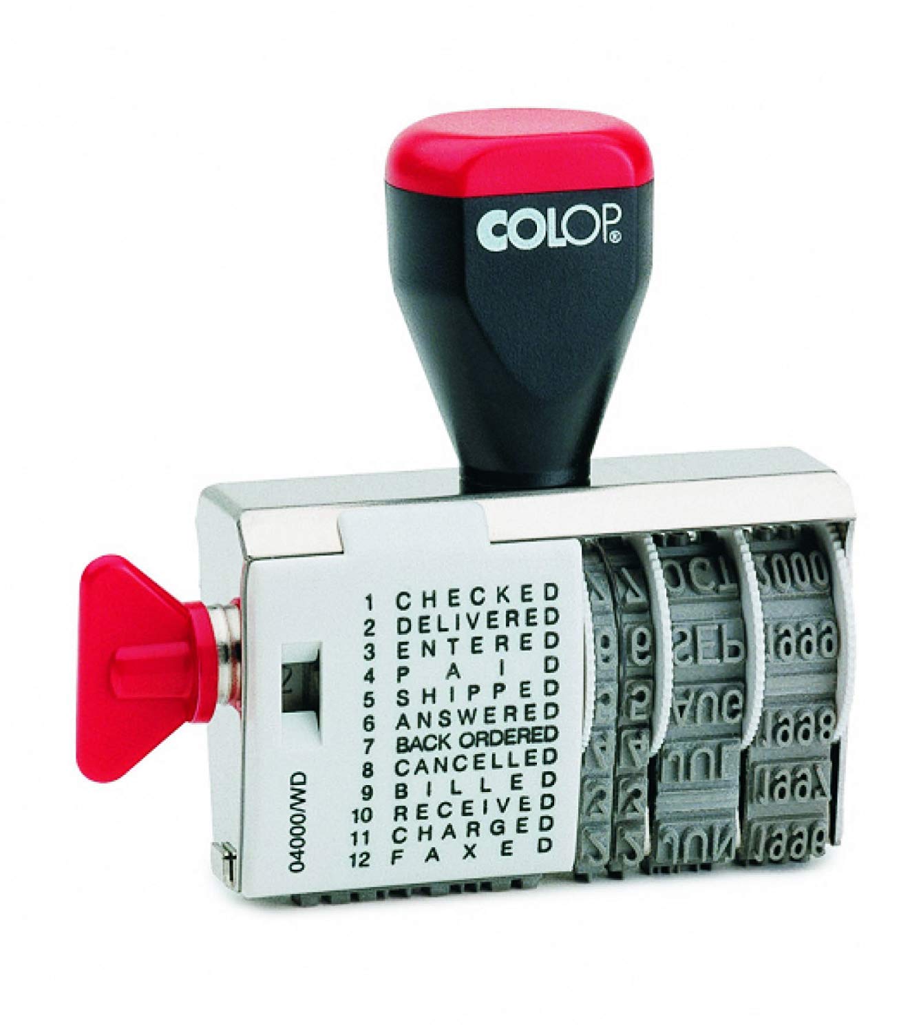 Colop 04000/WD Dial-A-Phrase-Dater Ref 42024000