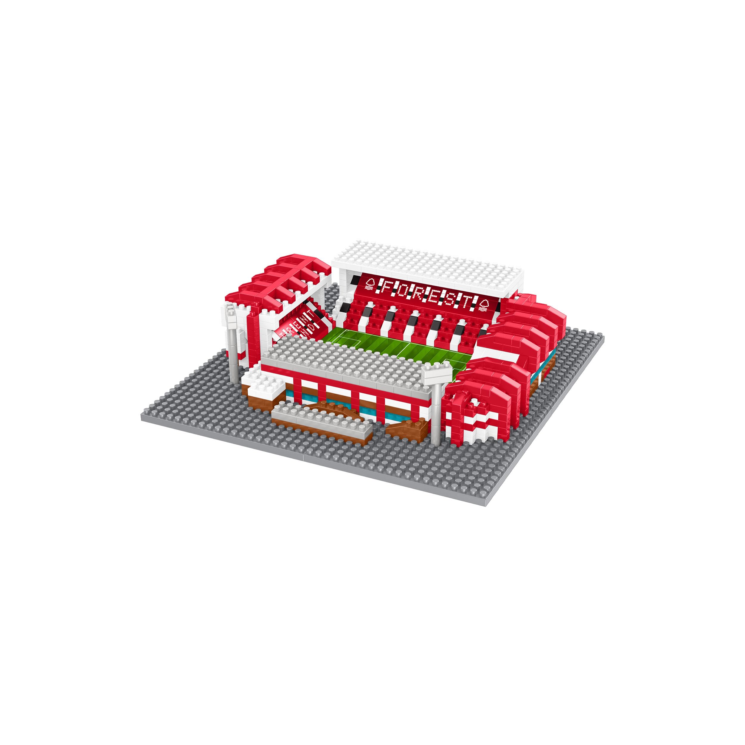 FOCO Officially Licensed Nottingham Forest FC The City Ground BRXLZ Mini Stadium 3D Bricks Construction Toy Model