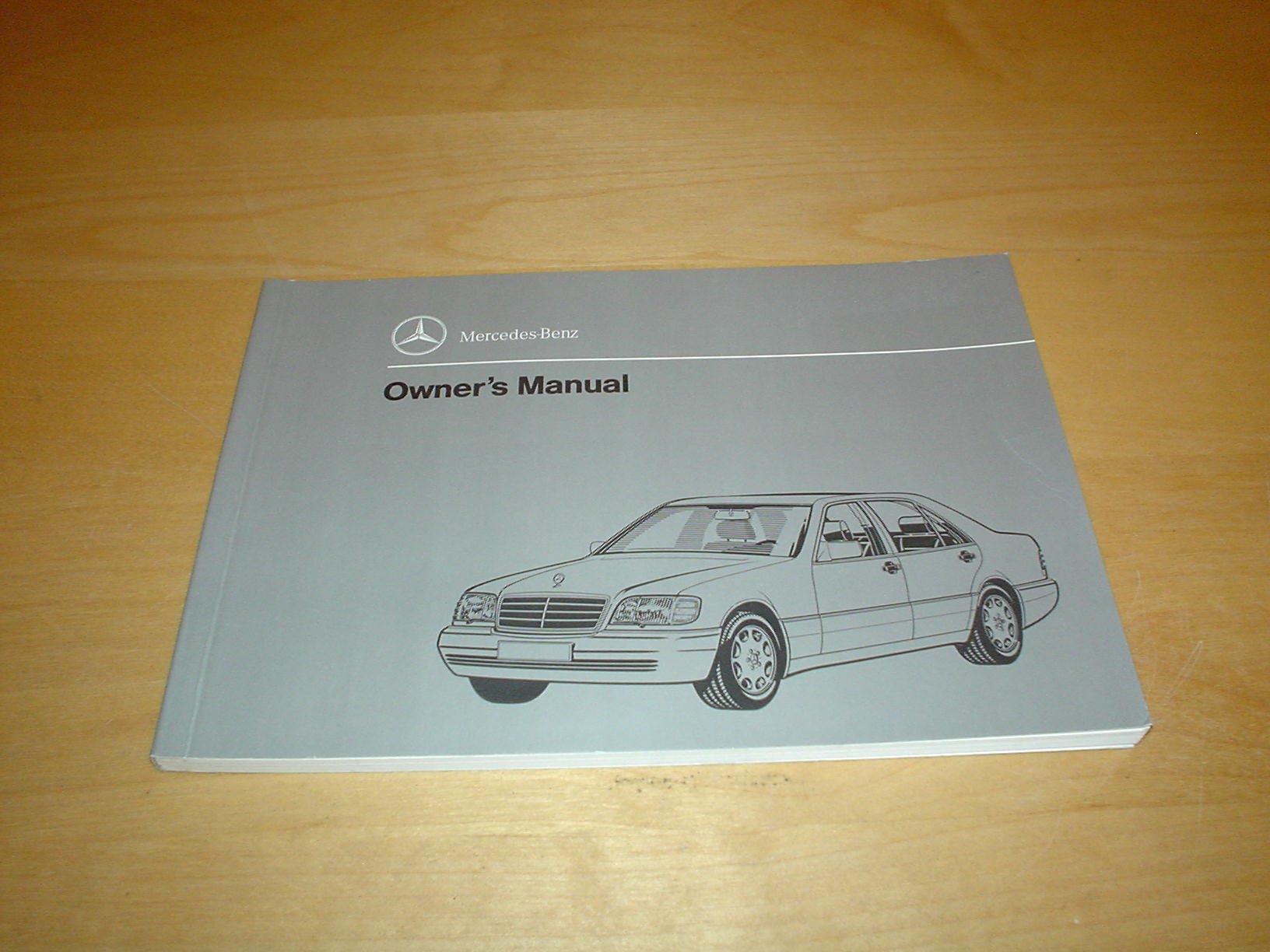 MERCEDES BENZ W140 V12 S600 S 600 OWNERS MANUAL HANDBOOK (1991 - 1998) 600  S - OWNER'S HAND BOOK MANUAL Paperback – 1993