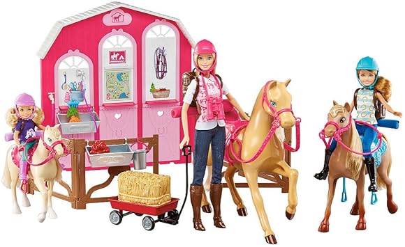 amazon barbie con cavallo