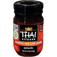 Thai Kitchen Gluten Free Roasted Red Chili Paste, 4 oz (Pack of 12)