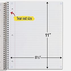 Five Star Spiral Notebook + Study App, 5