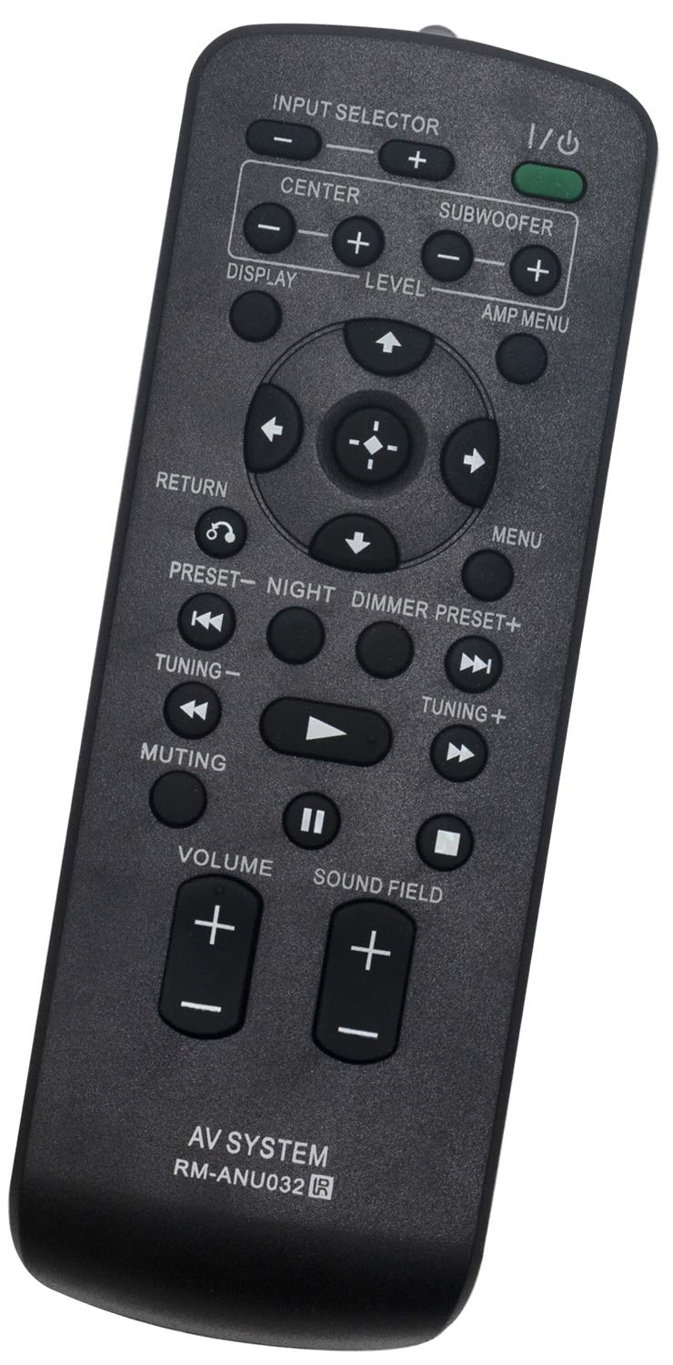 ALLIMITY RM-ANU032 Remote Control Replacement for Sony Audio System RHT-G15 RHT-G1500 RHT-G5 RHT-G900 RHT-G11 RHT-G1550 RHT-G550 RHT-G950