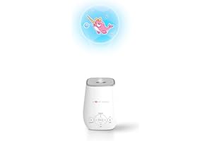 Sleep Soother, White Noise Sound Machine and Night Light from 4-in-1 Sound Soother with Projector, Nightlight and Timer