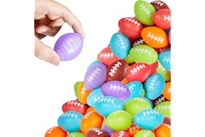 WELLVO 24 Pack American Football Fidget Spinner, Football Party Favors, Sport Event, Goodies Bag Easter Basket Stuffers, Pinata Filler, Kids Birthday Party Favor Toys