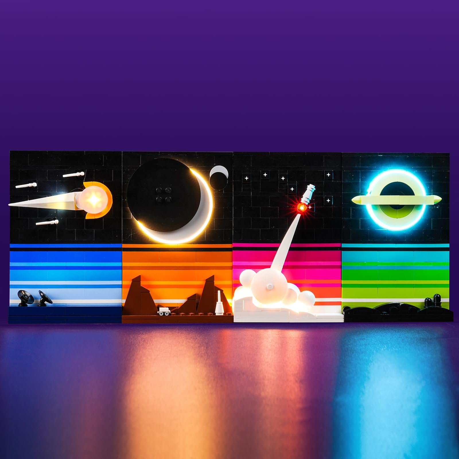 Kit for Lego Tales of The Space Age, Lighting Set for Lego 21340 Tales of The Space Age - Not Include Models, Just Light Set (Standard Version) — image 1