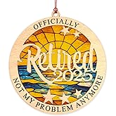 Retirement Gifts for Men Women, Funny 2026 Retired Ornament, Happy Retirement Decorations for Christmas Tree, Unique Ornaments Gifts Idea for Coworker, Boss, Teacher – Retired Party Decorations