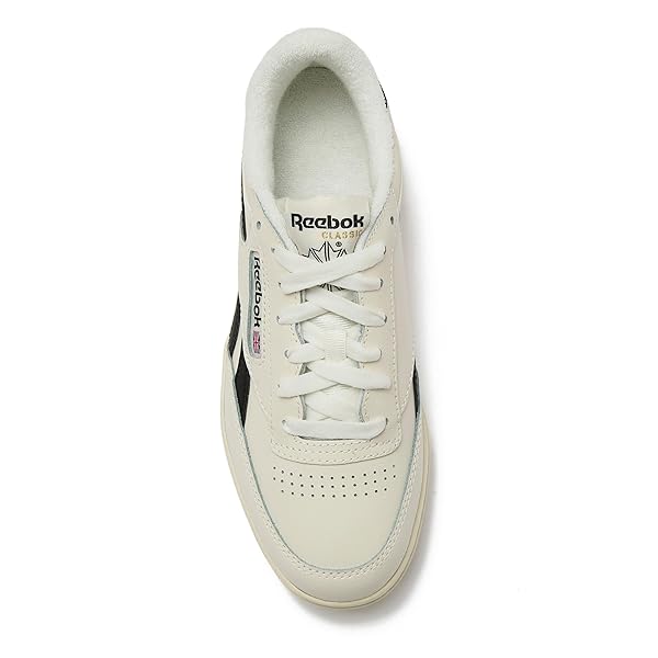 REEBOK WOMEN’S CLUB C DOUBLE REVENGE PLATFORM SNEAKER, CHALK/CORE BLACK, 8