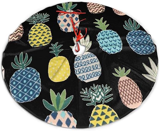 Amazon Com Sbbrccgf Natural Color Cute Pineapple Fruit Christmas