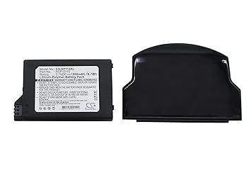 1800mAh Akku für Sony PSP 2th, PSP-2000, PSP-3000, PSP-3004, PSP Silm
