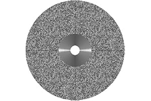 VAL-LAB DIAMOND DISKS VAL-Lab D345-220C(345.524.220)/UM Diamond Disks, Premium Quality, Flex, Double Sided/UnMounted, Size 22 mm, Thickness 0.30 mm, 100 μm, Coarse Grit (Pack of 2)