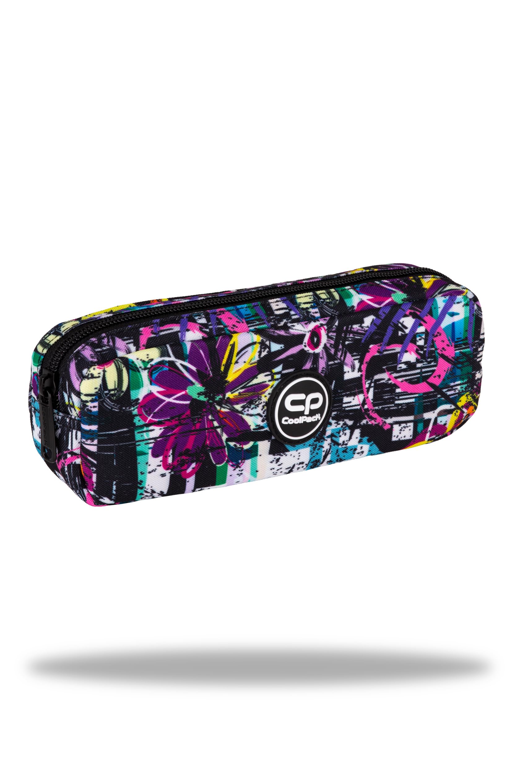 Coolpack F071813, Pencil case Deck Poster Flower, Multicolor
