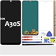 A30S LCD Screen Replacement Touch Digitizer Display (Black) for Samsung Galaxy A30S A307 2019 SM-A307F SM-A307FN SM-A307G SM-A307GN 6.4"