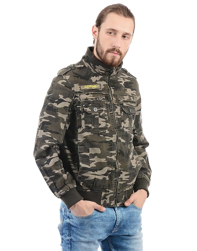 ed hardy camouflage jacket