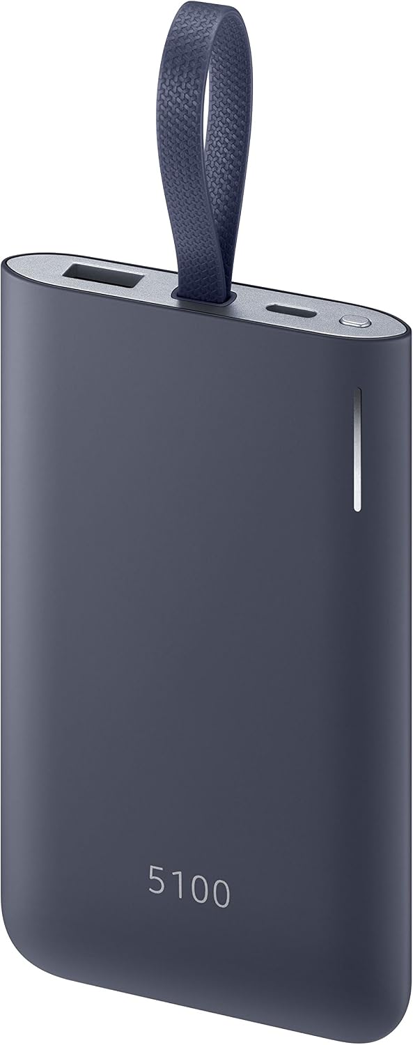 Samsung Original AFC 5100 mAh Battery Pack with USB Type C Cable/Adaptor, Navy Blue - Image 4