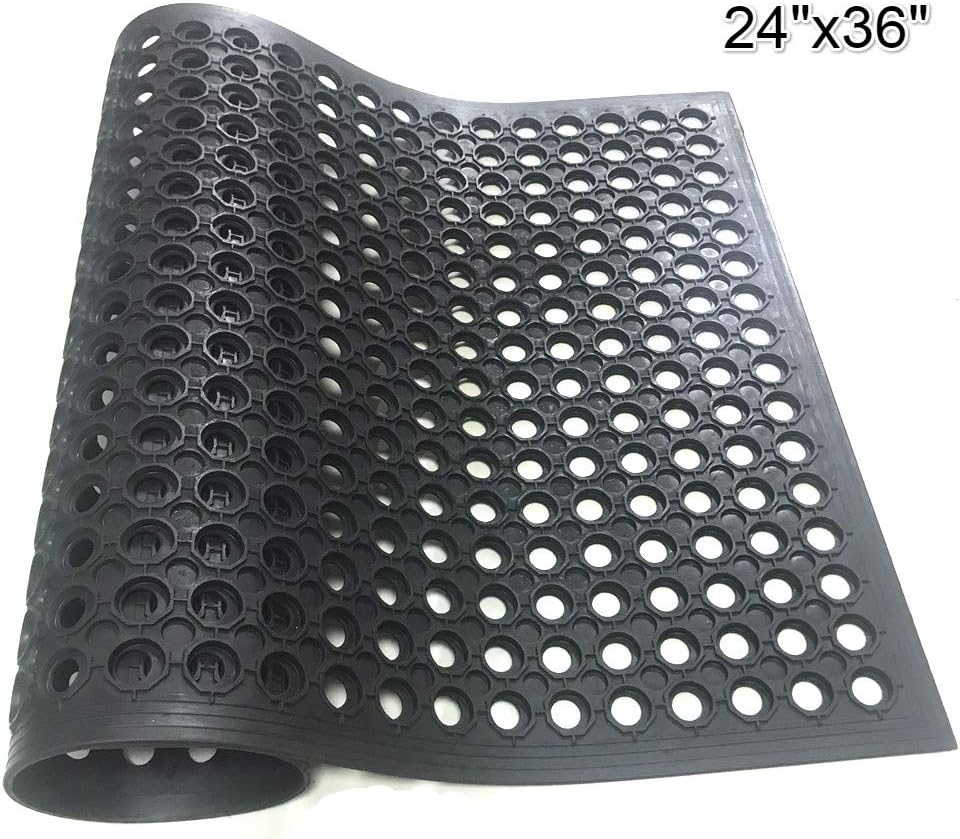 smabee AntiFatigue Rubber Floor Mat NonSlip Heavy Duty