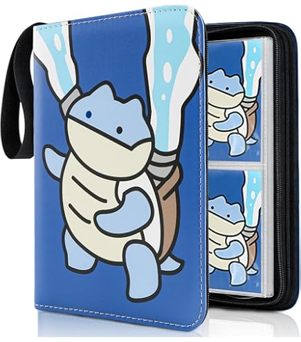 Amazon.com: White Dragon Glowing Blue Eyes Cards Binder 4 Pocket Fits 400  Cards with 50 Removable Sleevesves, Trading Card Collector Zipper Album  Holder Portable Card Games Display Storage Cases : Toys & Games