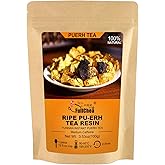 FullChea - Pu-erh Tea Resin - Instant Tea Resins - Chagao 2009 Aged Fermented Yunnan Ripe Pu Erh, Medium Caffeine - Helps Digestion - 3.53oz / 100g