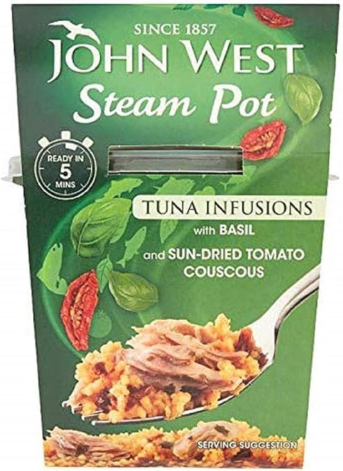 John West Steam Pots Tuna Basil Amazon Co Uk Prime Pantry