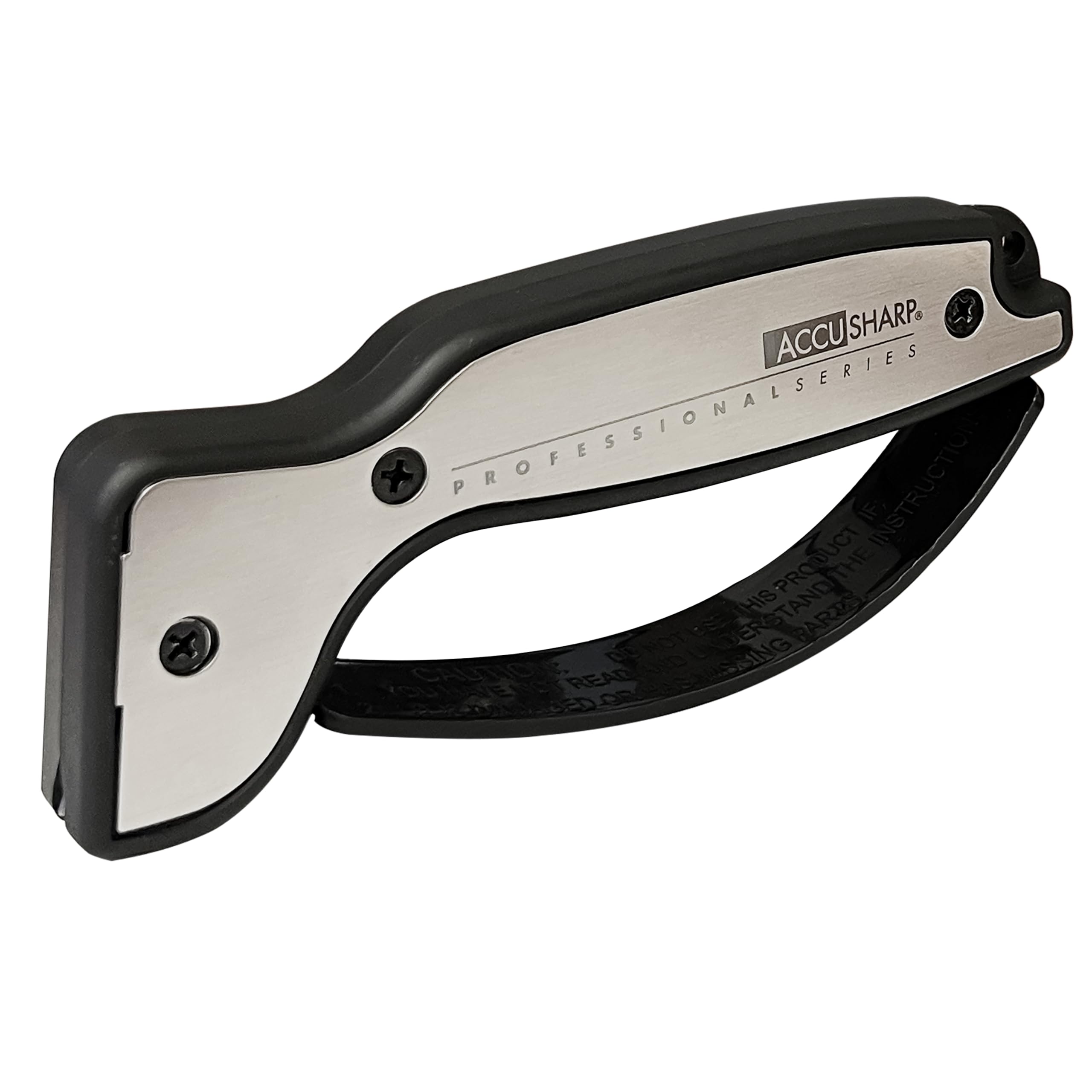 ACCUSHARP Knife Sharpener, Aluminium, Grey, 22.9 x 10.2 x 2.5 cm