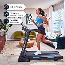 Echelon Stride Treadmill, Smart Foldable, Cushioned