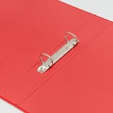 Pukka Pad Brights A4 Ringbinder Files 2-O Ring 40mm Spine 10 Pack Red view 5