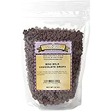 Mini Milk Chocolate Chips, Bulk Size, Baking Chips (1 lb. Resealable Zip Lock Stand Up Bag)