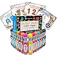 Washable Shimmer & Regular Dot Markers - 16 Pack Downloadable Activity Sheets For Kids, Toddler Art Activities, Preschool Children Arts Crafts Supplies Kit, Bingo Daubers Dabbers Dobbers, Dauber Dawgs