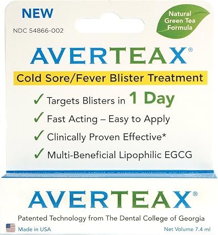 Amazon Com Cold Sore Treatment Fever Blister Medicine 25 Ounce Fast Relief Of Cold Sores Clinically Proven Targets Blister In 1 Day Health Personal Care