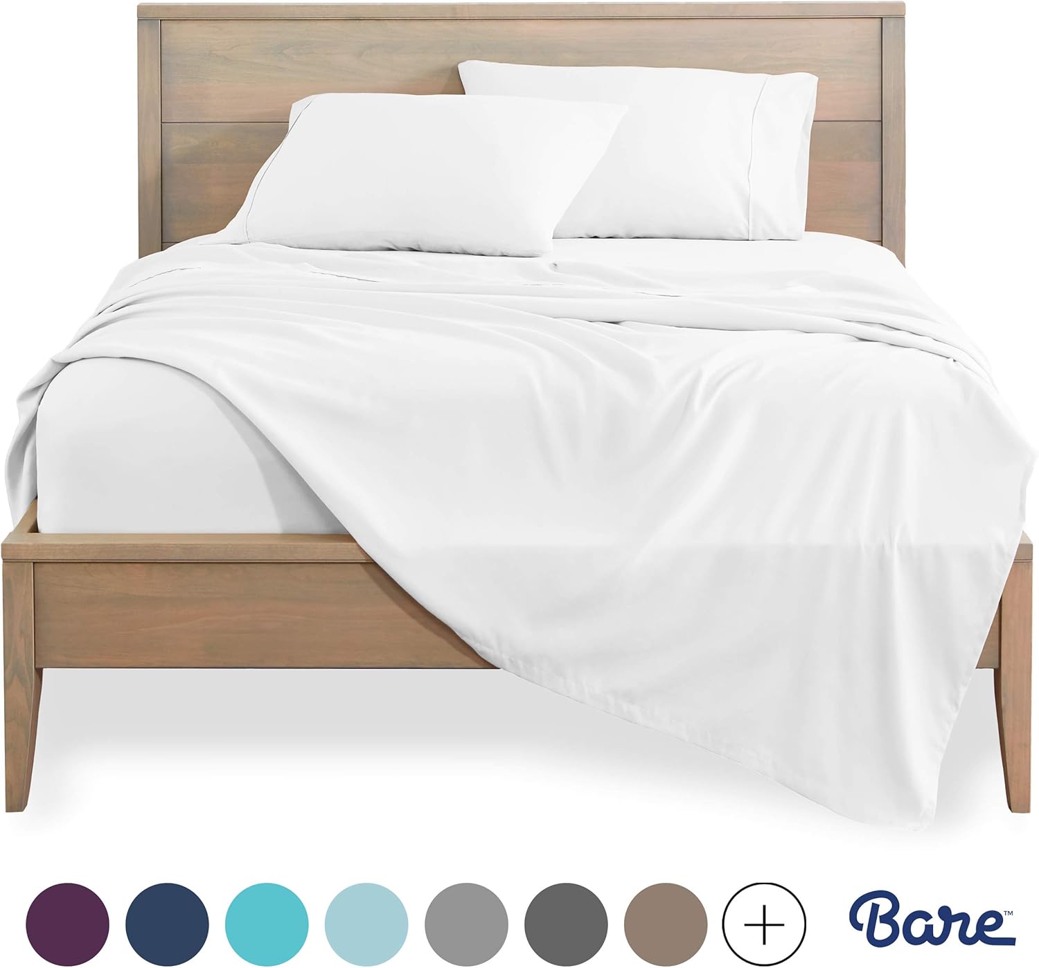 Bare Home Queen Sheet Set 1800 UltraSoft Microfiber Bed Sheets