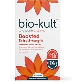 Bio-Kult Boosted Extra Strength Probiotic Supplement for Gut Health, Immune System Support and Your Digestive Tract, with Vitamin B12 &ndash; 30 Capsules
