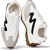 Project Cloud Trendy Fashion Sneakers for Women 2026 - Memory Foam and Non-Slip Comfortable Casual Ladies Shoes for Womens Fashion Sneakers - Lightweight Lace-up Shoes (Lecco)