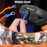 Preciva Insulated Wire Terminal Crimping Tool 0.5-6mm² 27 Type 680Pcs view 7