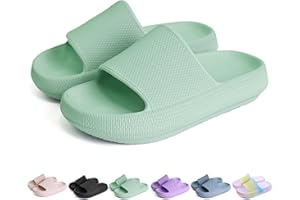 FJWYSANGU Kids Cloud Slides丨Boys Girls Bathroom Shower Sandals丨Open Toe Thick Sole Slip on Slippers丨Summer Non-slip Beach Pool Shoes
