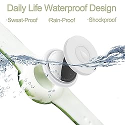 Waterproof AirTag Bracelet for Kids, Hidden Printed