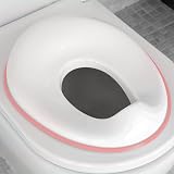 Jool Baby Potty Training Seat Pink Fits Round & Oval Toilets with Storage Hook
