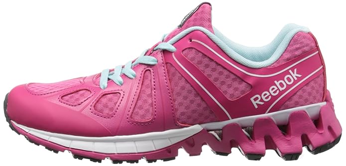 reebok running bambino rosa