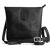 Portland Leather Goods Festival Bag – Lightweight Leather Crossbody Purse – Handmade from the Finest Full-Grain Hides