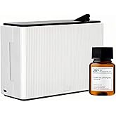 AE101Bat Waterless Scent Diffuser with Green Tea & Lemongrass Oil, Scent Machine Set for Small Spaces, Battery Operated, Motion Sensor, 100 Sq. Ft. Coverage