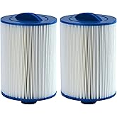 Malaka Spa Filter Compatible with PWW50P3 6CH-940 FC-0359 1-1/2'' SAE/Coarse Thread φ6x8 '' Hot tub Filter Cartridge (NOT PWW50P4 NOT MPT/Fine Thread), 2-Pack